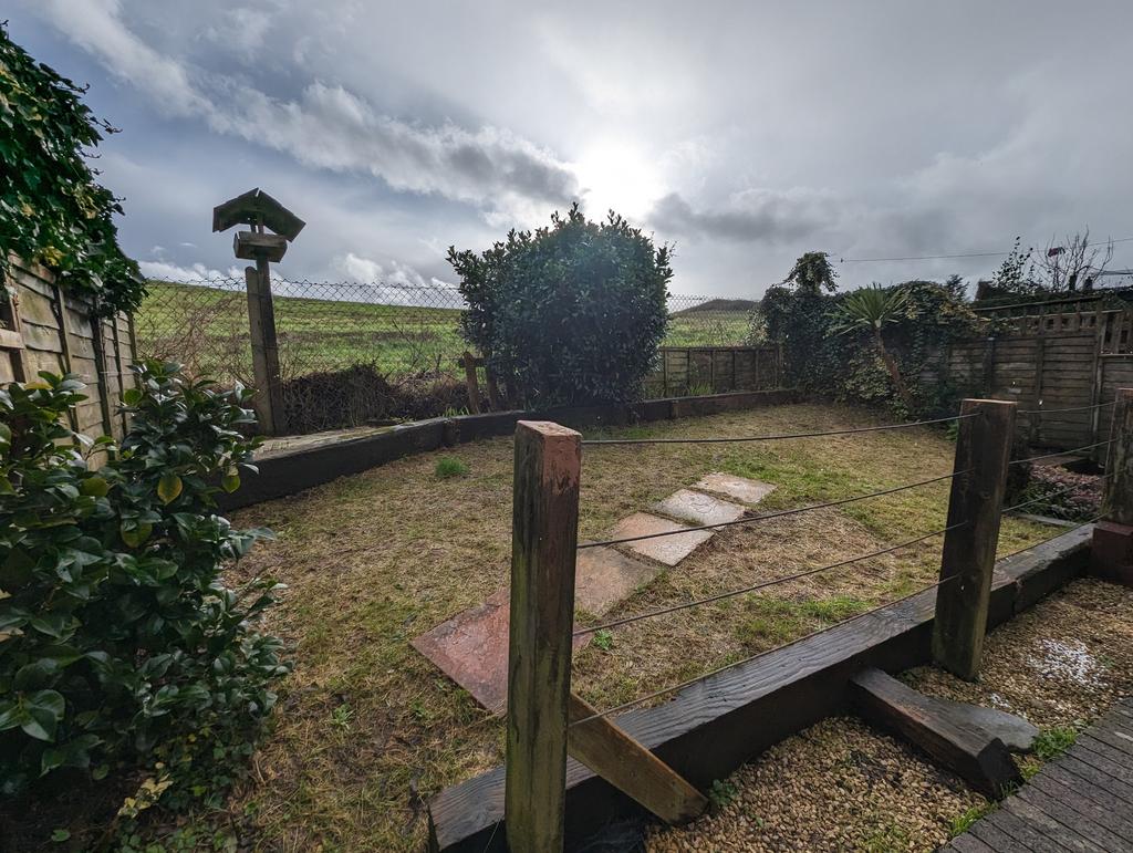 Rear garden
