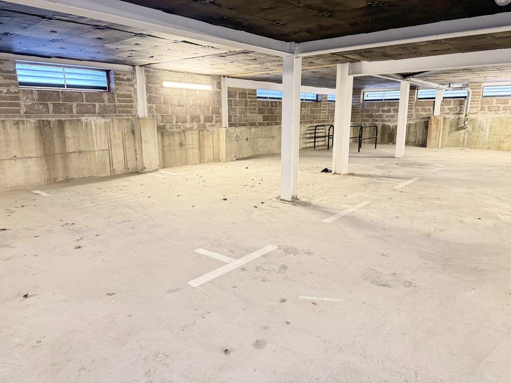 Secure underground parking