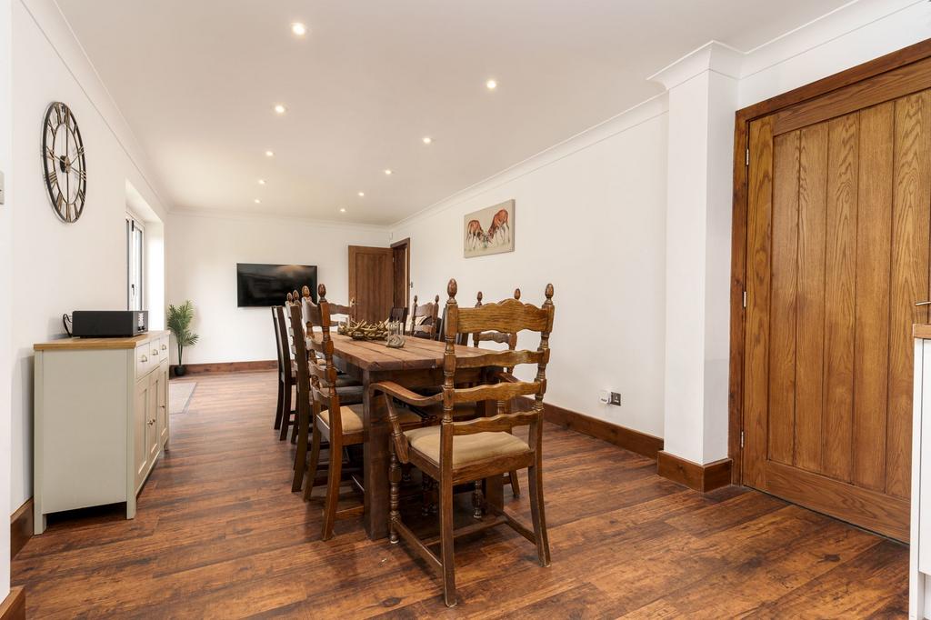 Open Plan Kitchen Dining Area