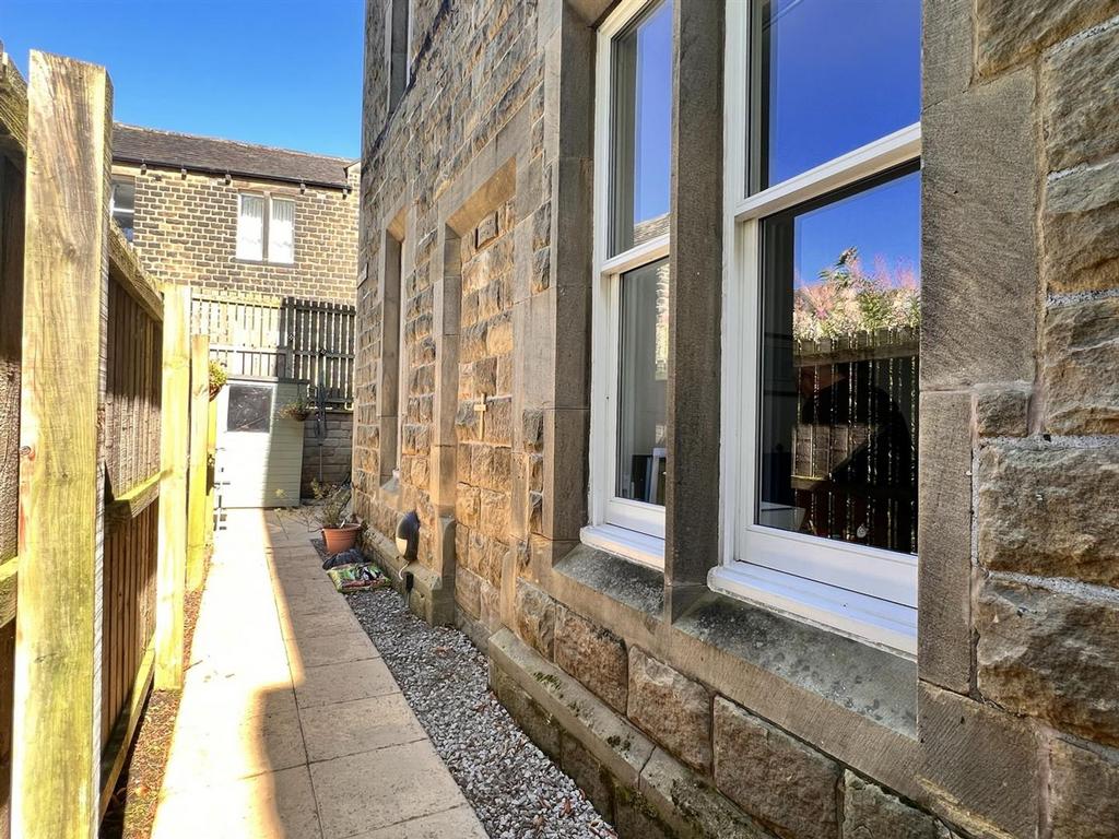 Private courtyard area