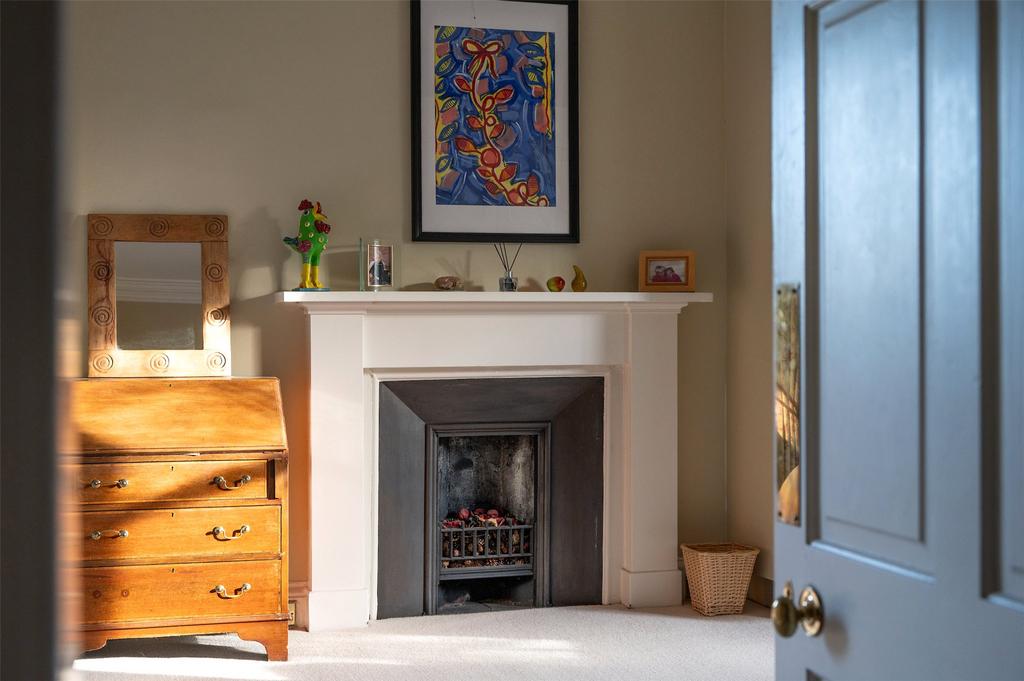 Bedroom 2 Fireplace
