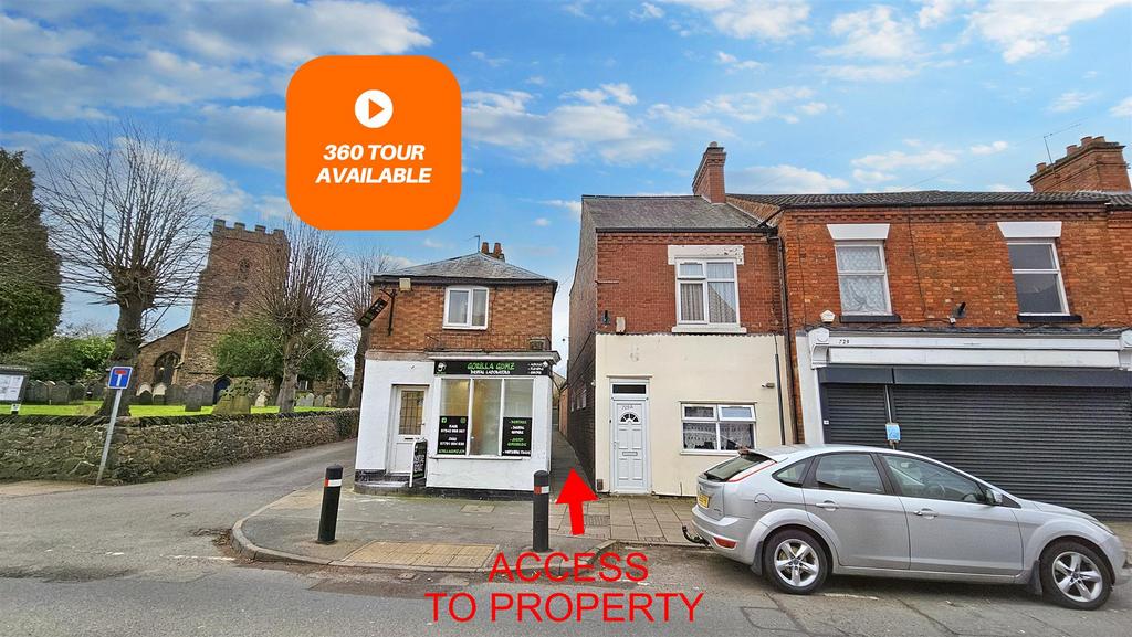 Melton Road, Thurmaston 2 bed end of terrace house for sale £135,000