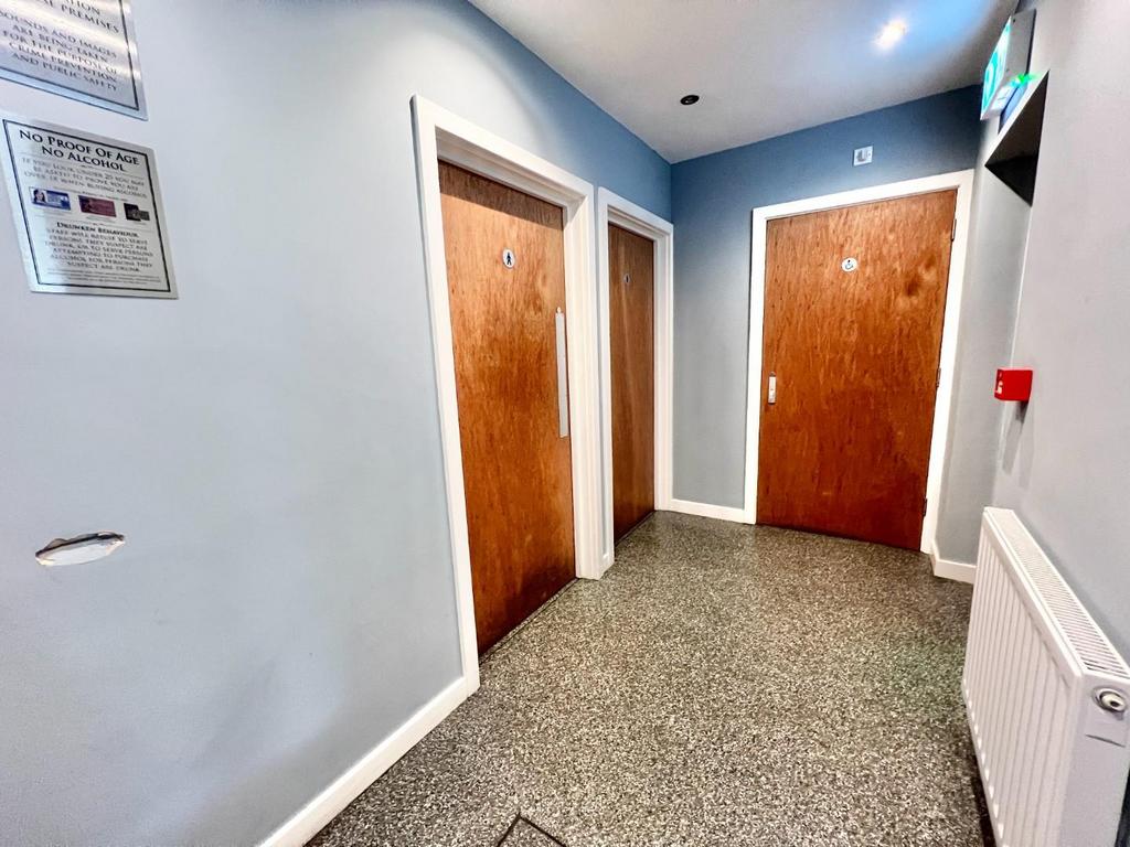 Toilet entrance