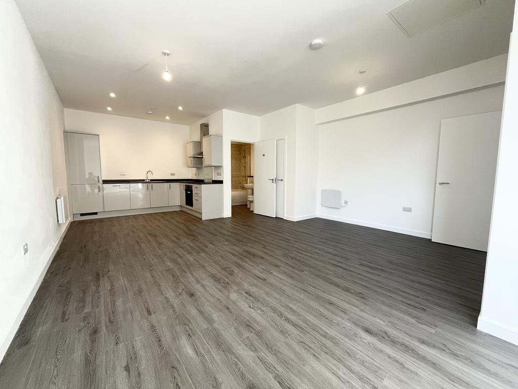 Open-plan living area