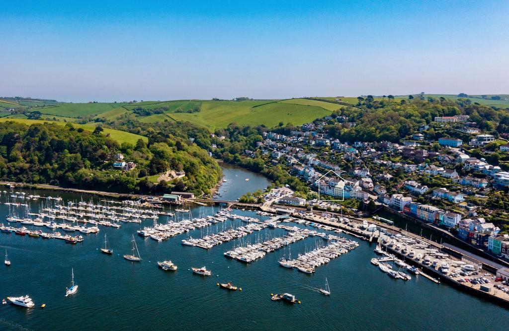 Drone shot   2 Riverside Wharf, Kingswear