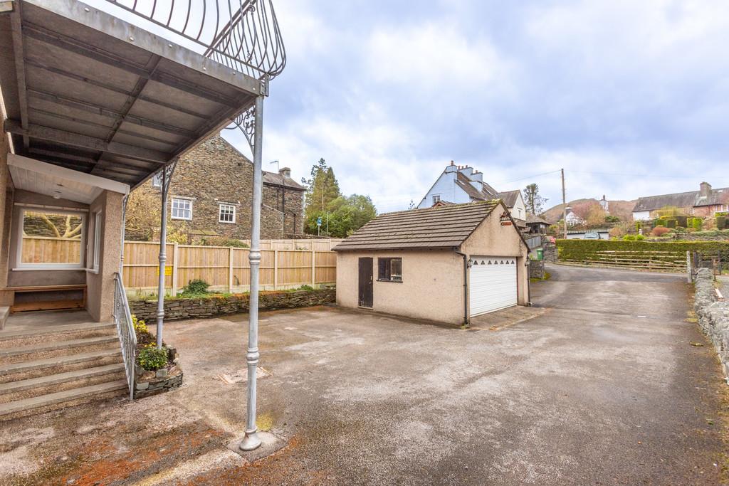 Car Park Area and Detached Garage