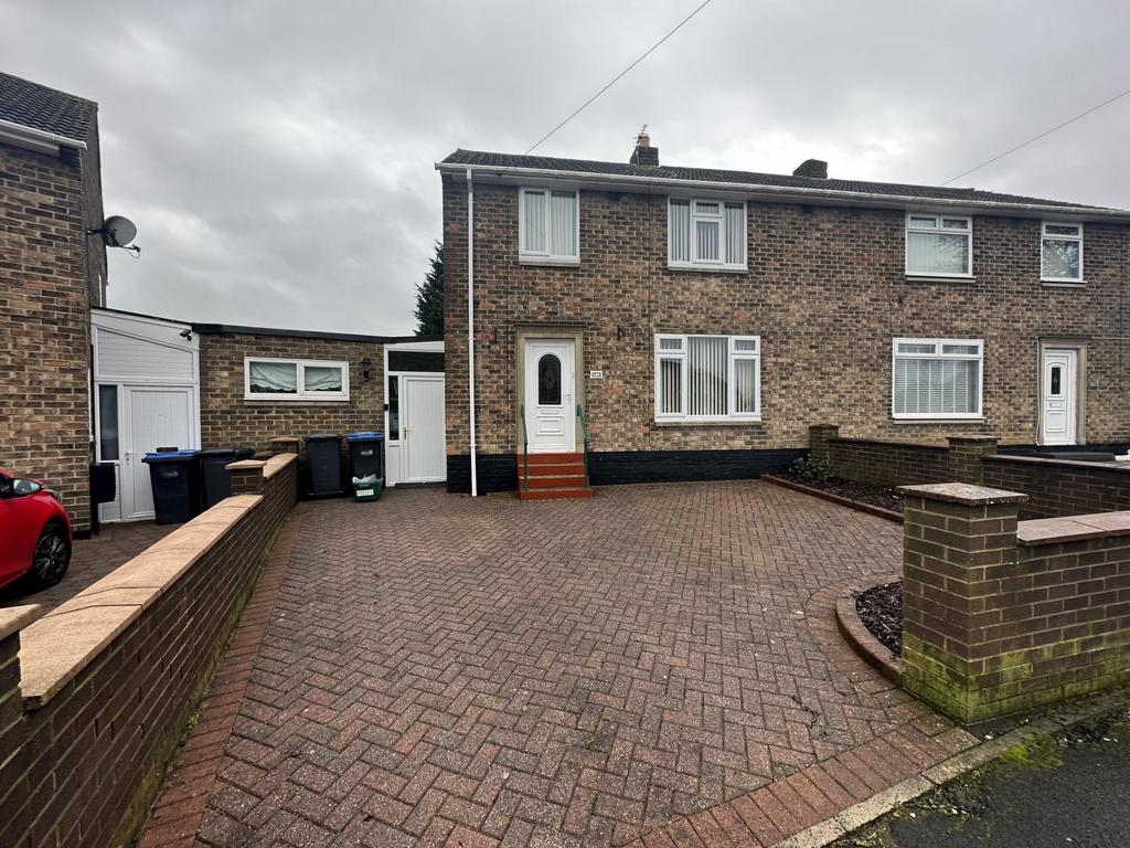 Liddle Avenue, Sherburn Village, Durham, County Durham, DH6 3 bed semi