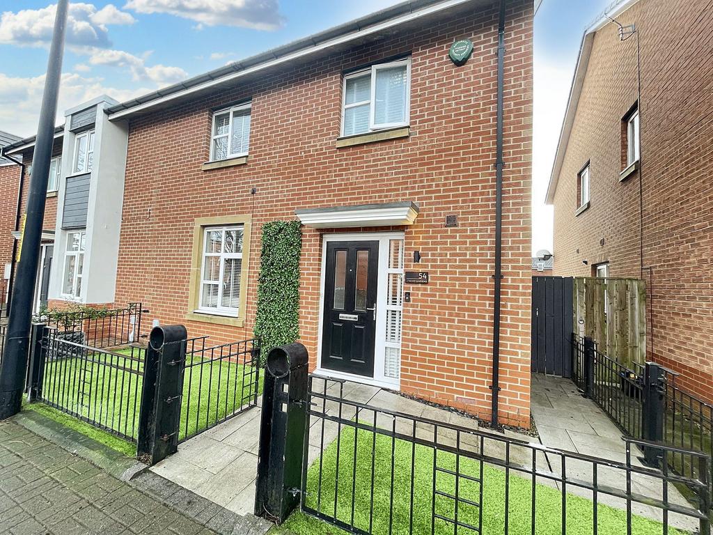 Orchid Gardens, Cleadon Vale, South Shields, Tyne and Wear, NE34 8ES 3 bed semidetached house