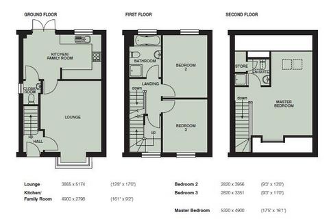 3 bedroom terraced house for sale, Saxon Gate, Ivybridge PL21