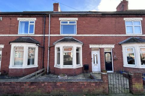2 bedroom terraced house for sale, Newbiggin Road, Ashington, Northumberland, NE63 0TB