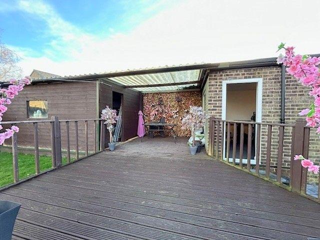 Raised Patio with Access To Workshop