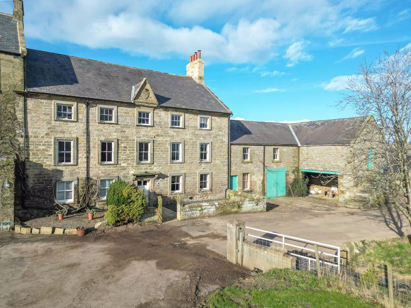 Castle Farm & Barn, Whittingham, Alnwick, Northumberland 7 bed semi