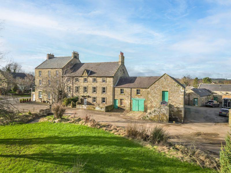 Castle Farm & Barn, Whittingham, Alnwick, Northumberland 7 bed semi