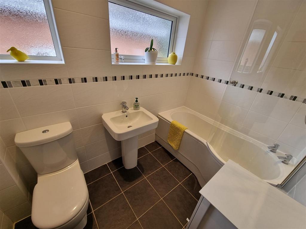 Refitted family bathroom