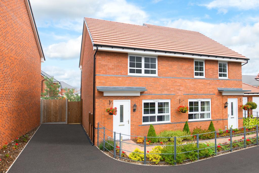 Typical Roseberry 2 bedroom home at Dunstall...