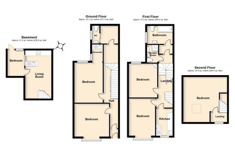 6 bedroom terraced house for sale, Treneere Road, Penzance, TR18 2PH