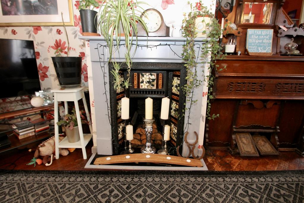 Sitting room fireplace