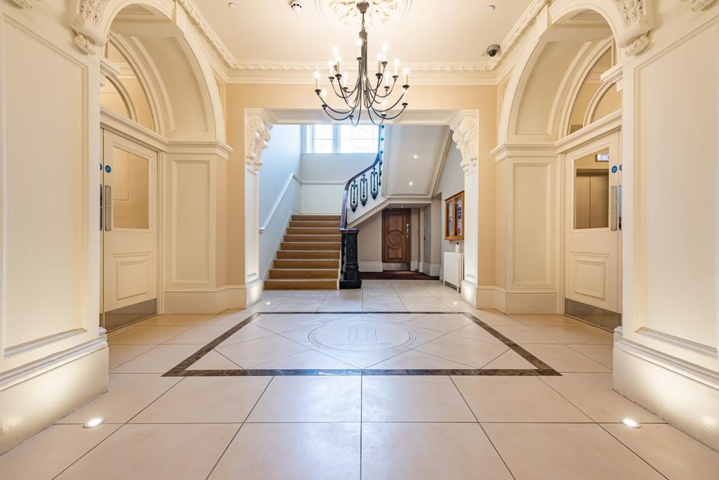 Communal entrance hall