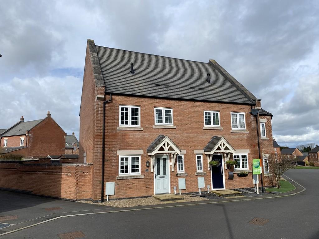Lavender Way, Tutbury 3 bed semidetached house for sale £275,000