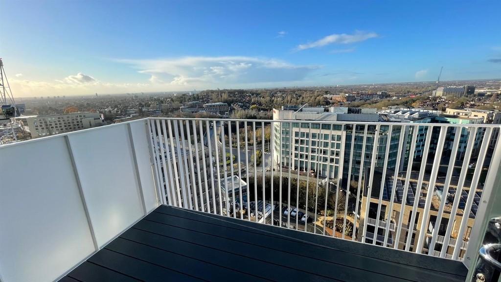 Large balcony