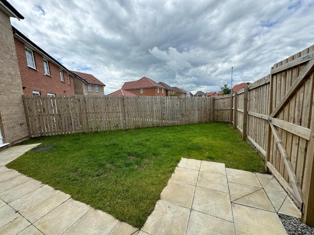 Rear garden
