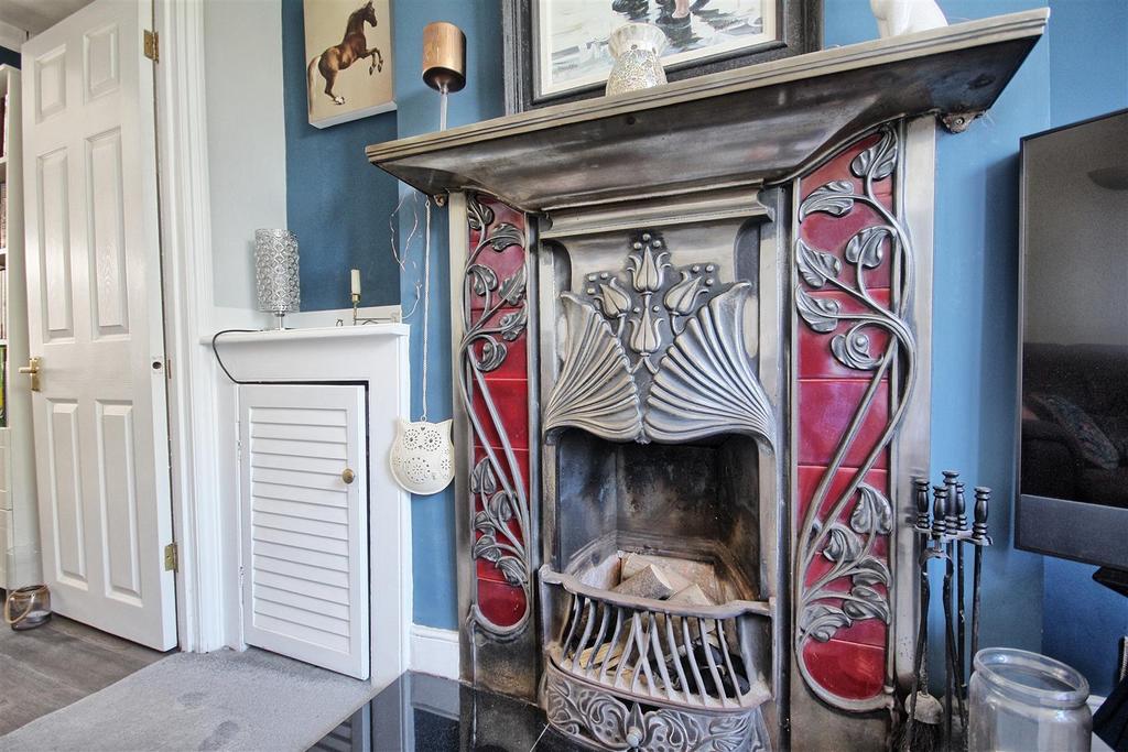 Feature fireplace
