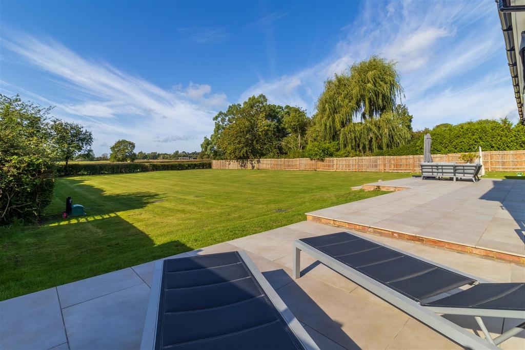 South facing garden