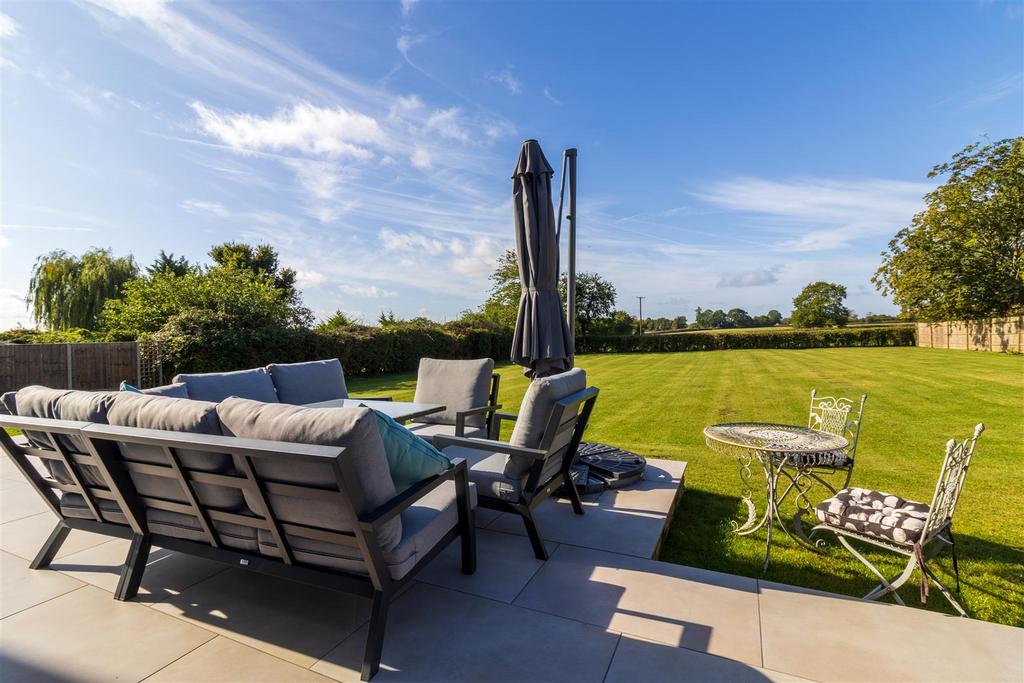 Rear garden