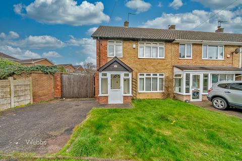 3 bedroom end of terrace house for sale, Grove Crescent, Pelsall, Walsall WS3