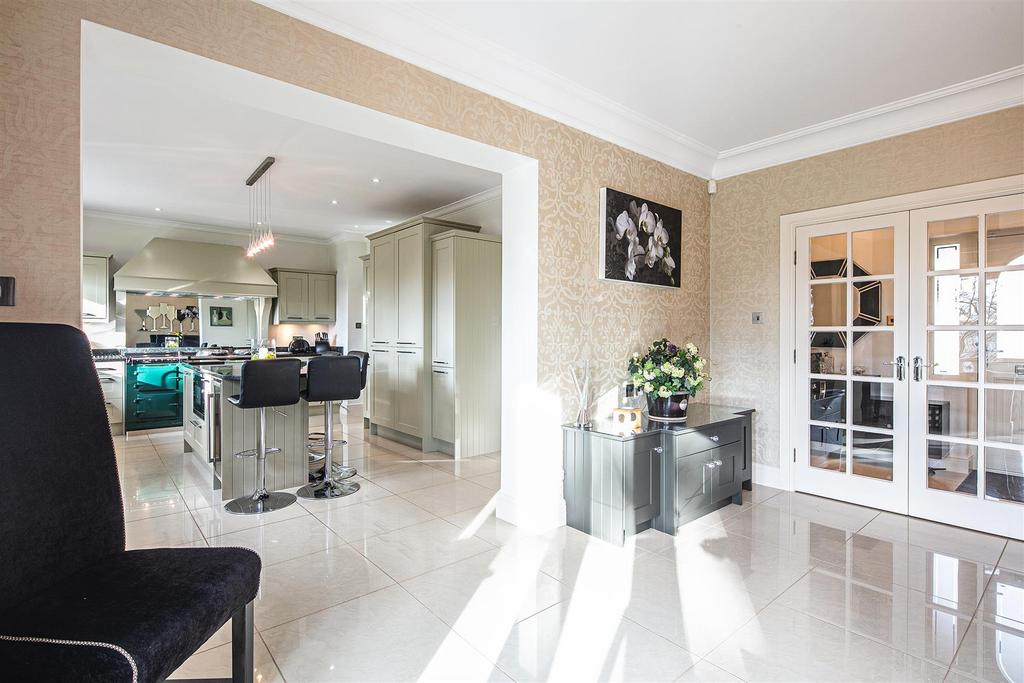 Dining through to kitchen