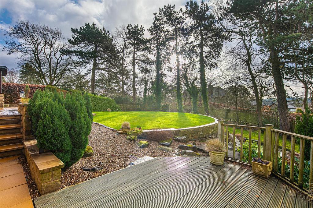 Garden and deck