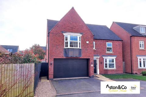 4 bedroom detached house for sale, Cottesmore Close, Syston, Leicestershire