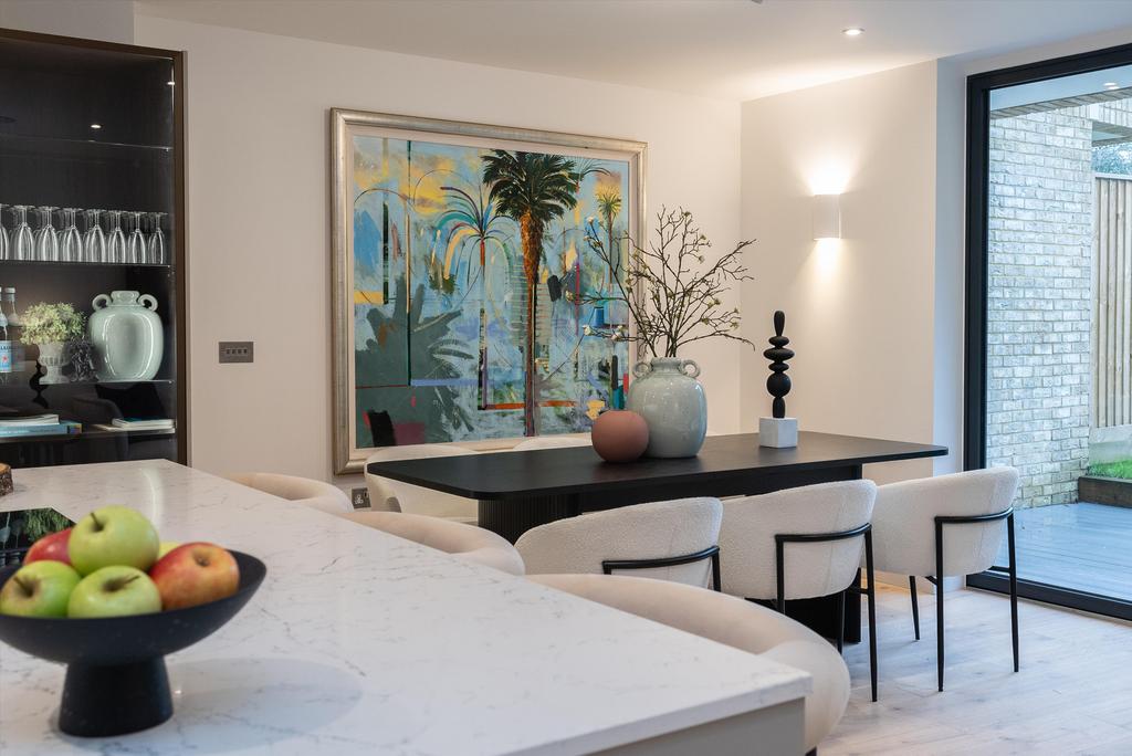 Open-plan living area