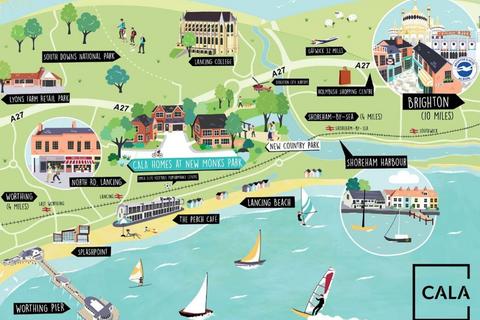 undefined, Community Hub, New Monks Park, Brimstone Road, Lancing, West Sussex, BN15 9HG