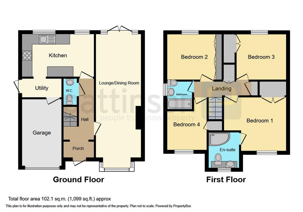 Willerby Grove, Peterlee, Durham, SR8... 4 bed detached house for sale