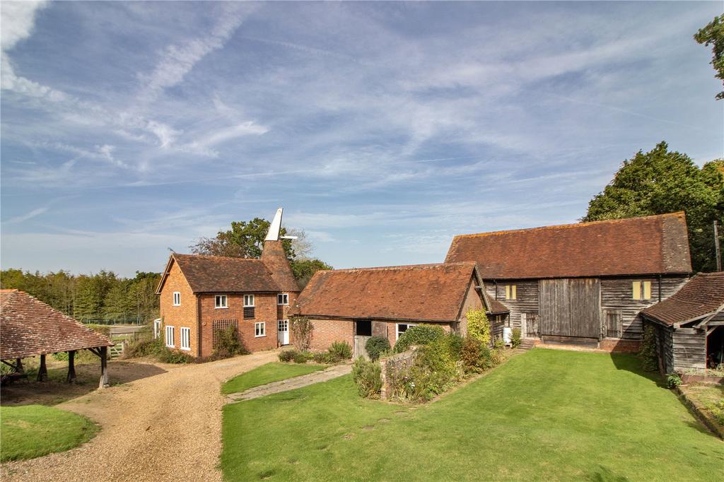 Cinder Hill Lane, Leigh, Tonbridge, Kent, TN11 4 bed detached house for