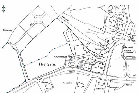 Plot for sale, Plot 3, Land at Church House Farm, Llanwnog