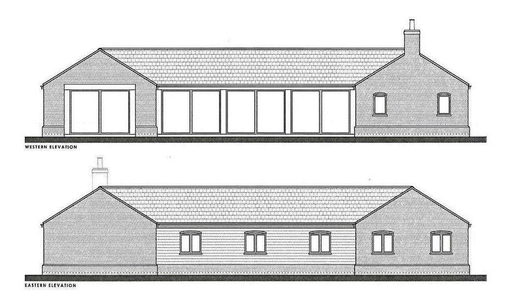 Western and Eastern Elevations