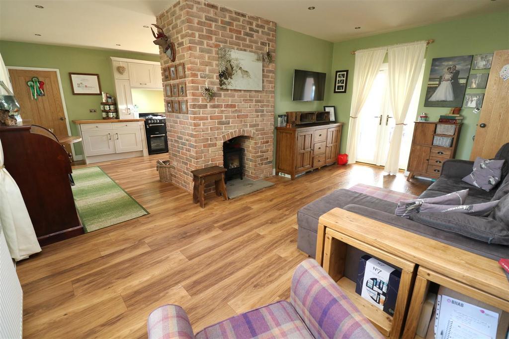Open plan living kitchen