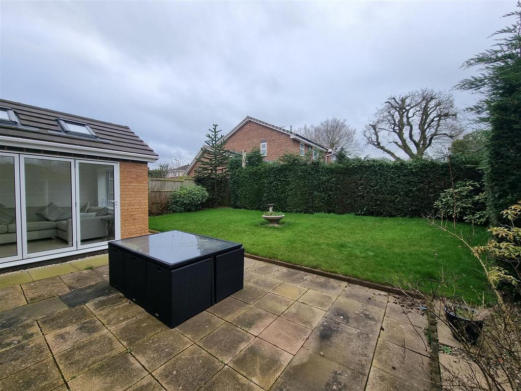 Rear garden