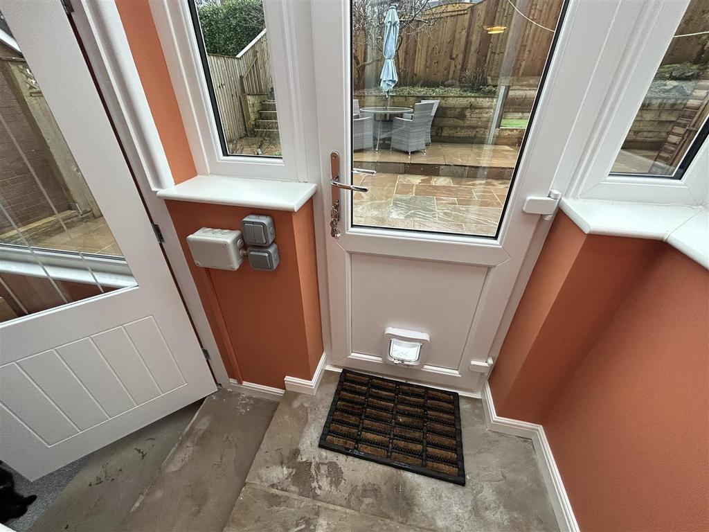Rear porch
