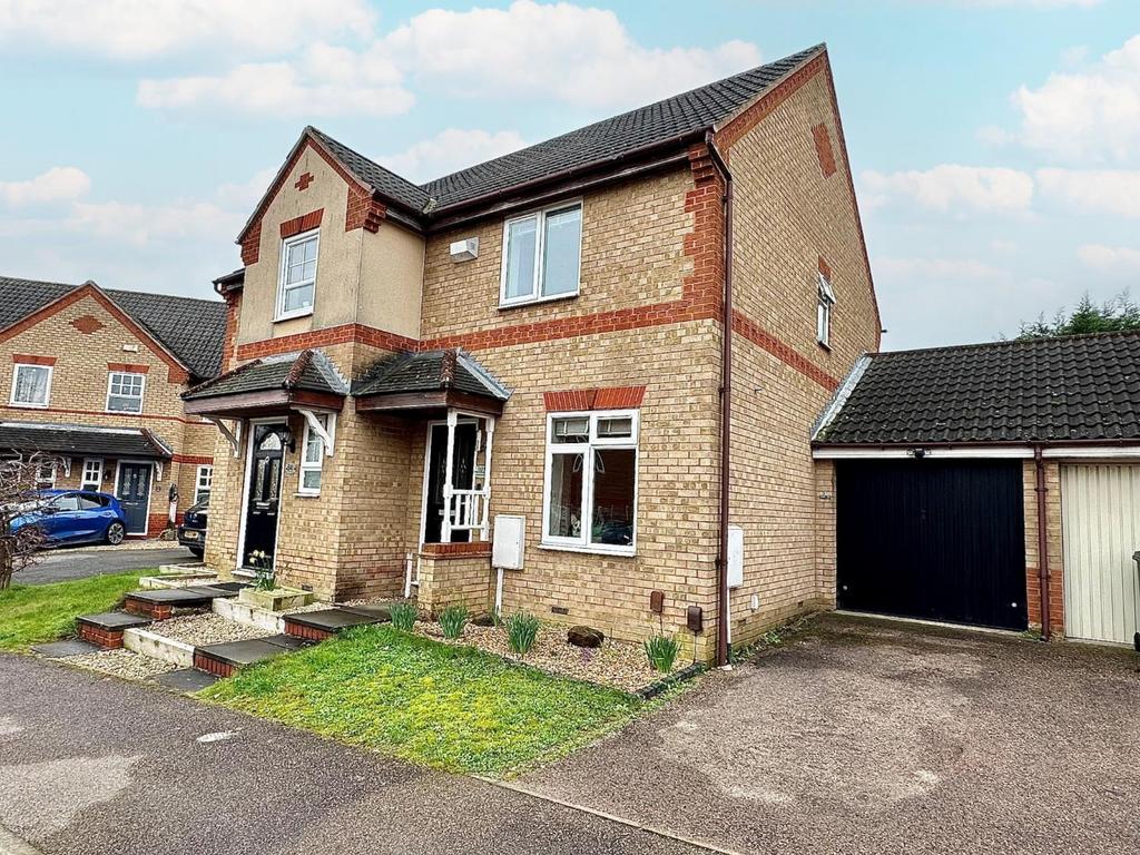 Muncaster Gardens, East Hunsbury... 2 bed semidetached house for sale £249,995