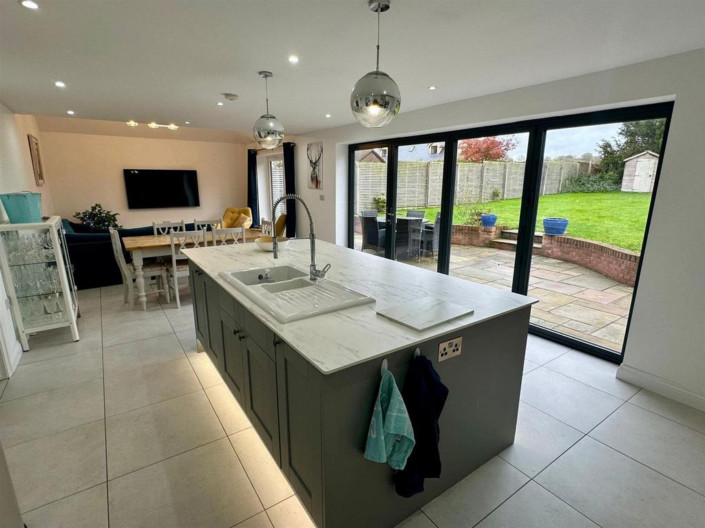 Superb open-plan Kitchen/Dining/Living room