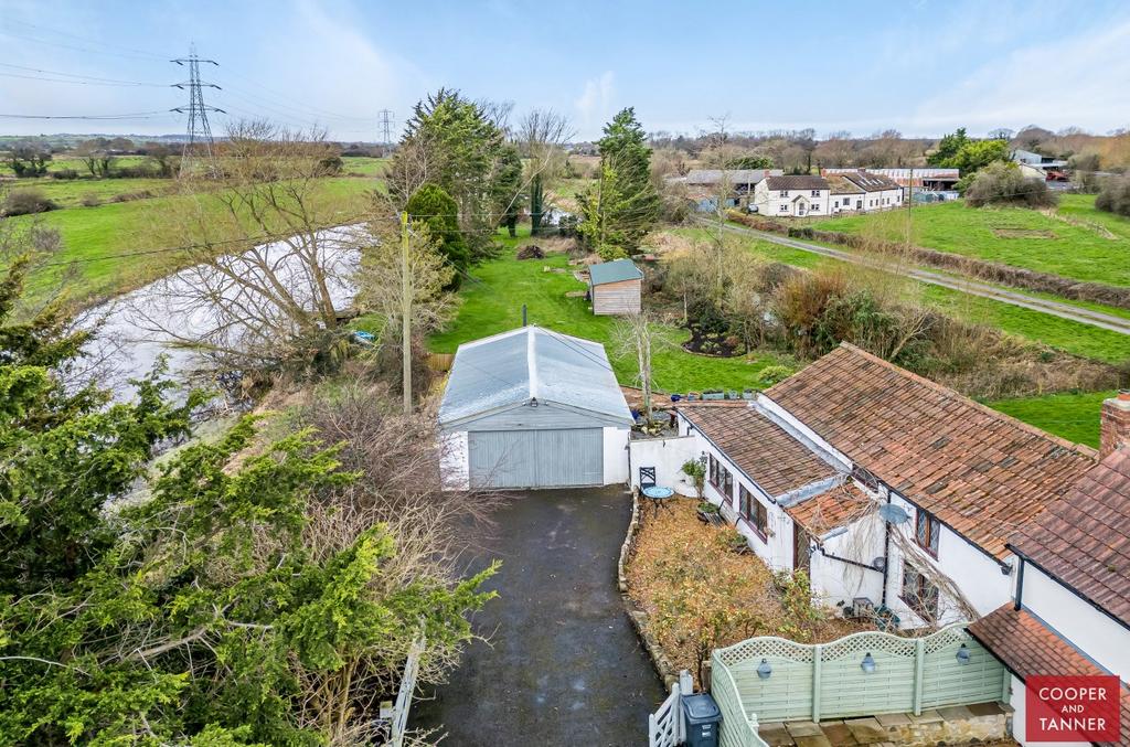 Edington Road, Burtle, TA7 3 bed cottage for sale £450,000