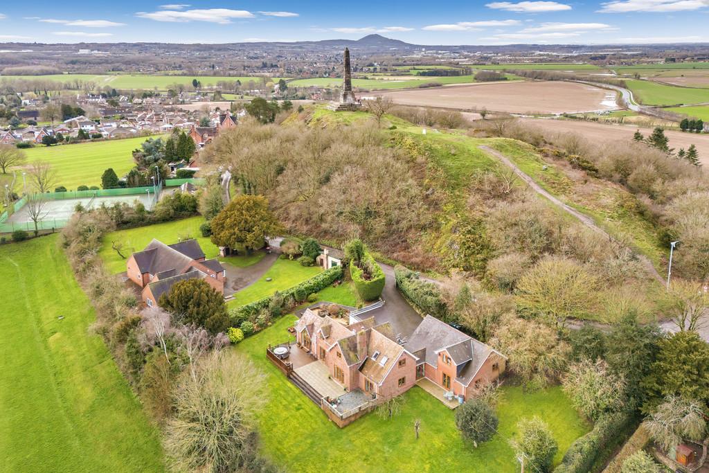 Aerial view of Property