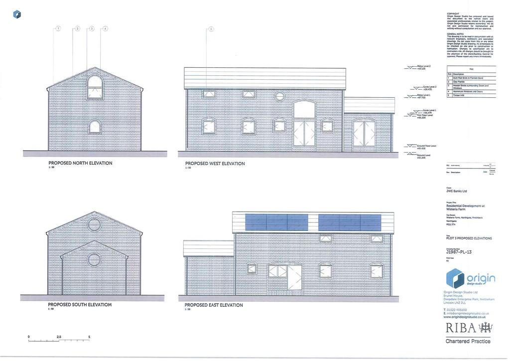 Plot 3 Proposed Elevations