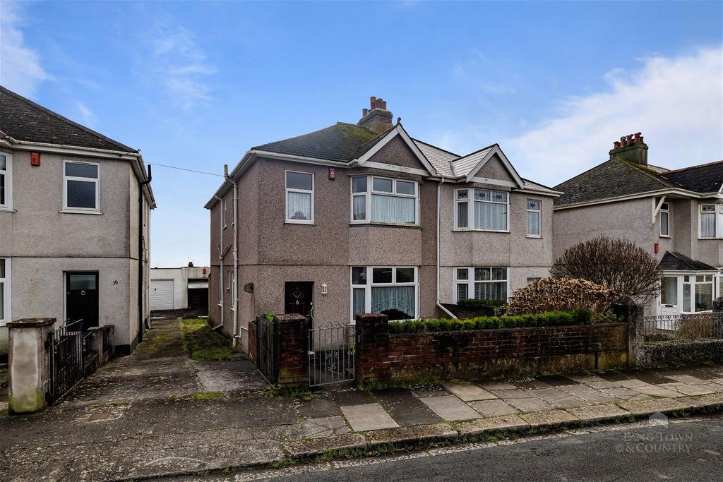 North Down Road, Plymouth PL2 3 bed semidetached house for sale £260,000