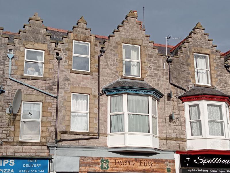 403 Abergele Road, Old Colwyn 2 bed apartment for sale £89,950