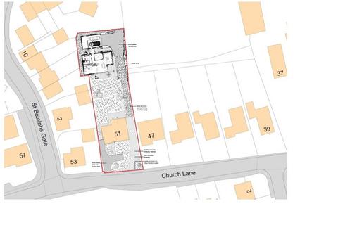 Land for sale - Building Plot to the rear of, 51 Church Lane, Saxilby, Lincoln, Lincolnshire, LN1