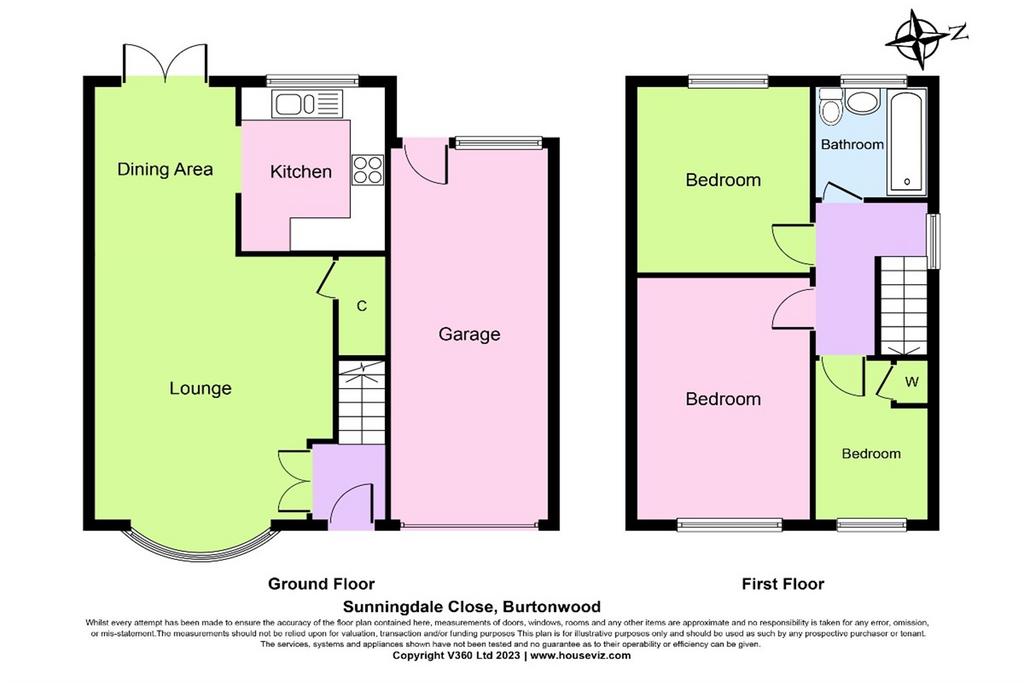 Burtonwood, Warrington WA5 3 bed house for sale £190,000